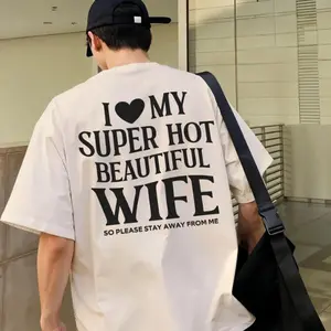 I Love My Wife Shirt, I Heart My Wife Shirts, Funny Husband Gift, Beach Shirts for Men, Couple Funny Saying Tee