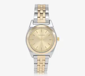 Tahari Women's Two-Tone Goldtone Dial Watch