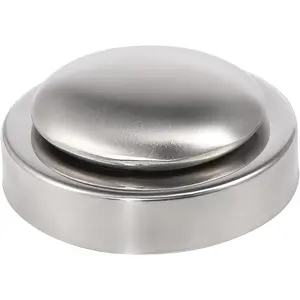 Newness Stainless Steel Odor Remover Soap - 304 Stainless Steel Hand Odor Eliminator with Base Tray for Fish Cleaner Onion Garlic & Strong Scents from Hands Kitchen Gadget for Household Use