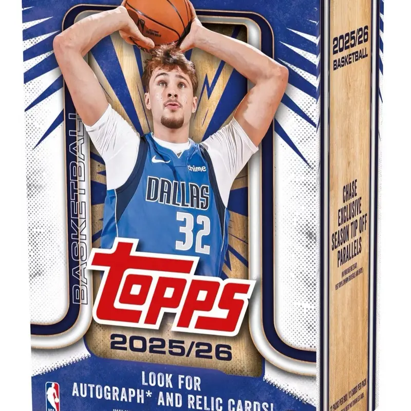 2025/26 Topps Basketball Blaster Trading Cards