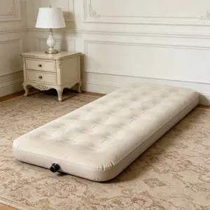 Camping Inflatable Mattress Thickened Air Bed, Moisture-Proof Sleeping Pad, Single Person, Ideal for Outdoor Camping