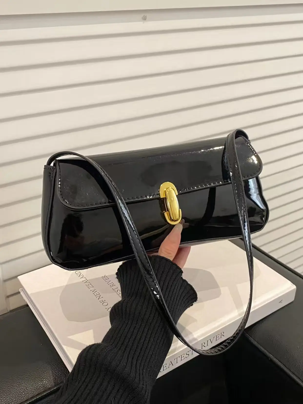 Women's Elegant Shoulder Bag, Fashionable Versatile Underarm Bag, Ideal Gift Choice, Perfect Match for Any, All Seasons, Crossbody Chain Bag Shoulder Bag Purse, Evening Shoulder Bag