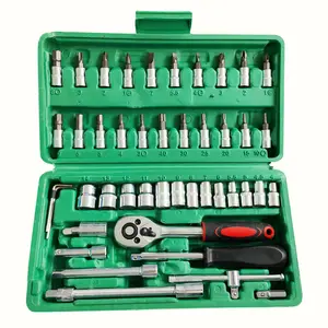 Car Repair Tool Kit, Multifunctional Combined Hand Tool Set, Professional Car Repair Tool Kit for Car, Bicycle, Motorcycle Repair