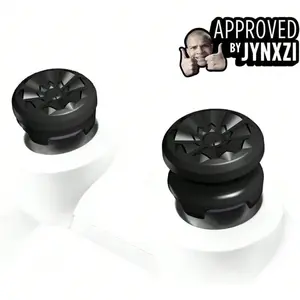 FPS Freek Galaxy Black for P.S | Performance Thumbsticks | 1 High-Rise, 1 Mid-Rise | Black (Limited Edition)