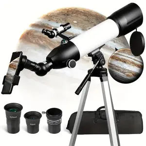 500x 90mm Aperture Refractor Mount Astronomical Telescope High Definition Magnification For Beginners Kid Adults Gifts outdoor camping travel Thanksgiving, Christmas, New Year gift