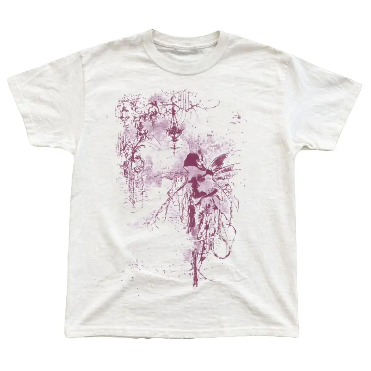 Gildan Men's and Women's T-shirt, Fairy Grunge Graphic Tee, Unisex T-shirt, Gift T-shirt, Y2k Unisex Graphic Tees Gothic Grunge Emo Scene Amity Affliction Style Clothes Menswear Womenswear Streetwear
