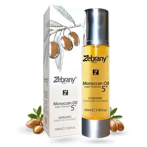 Moroccan Oil 5+ Argan Oil Hair Serum: Itchy Scalp Treatment, Leave-in Conditioner & Frizz Control, Nourishing Blend Comfort Smooth, Pleasant Fragrance