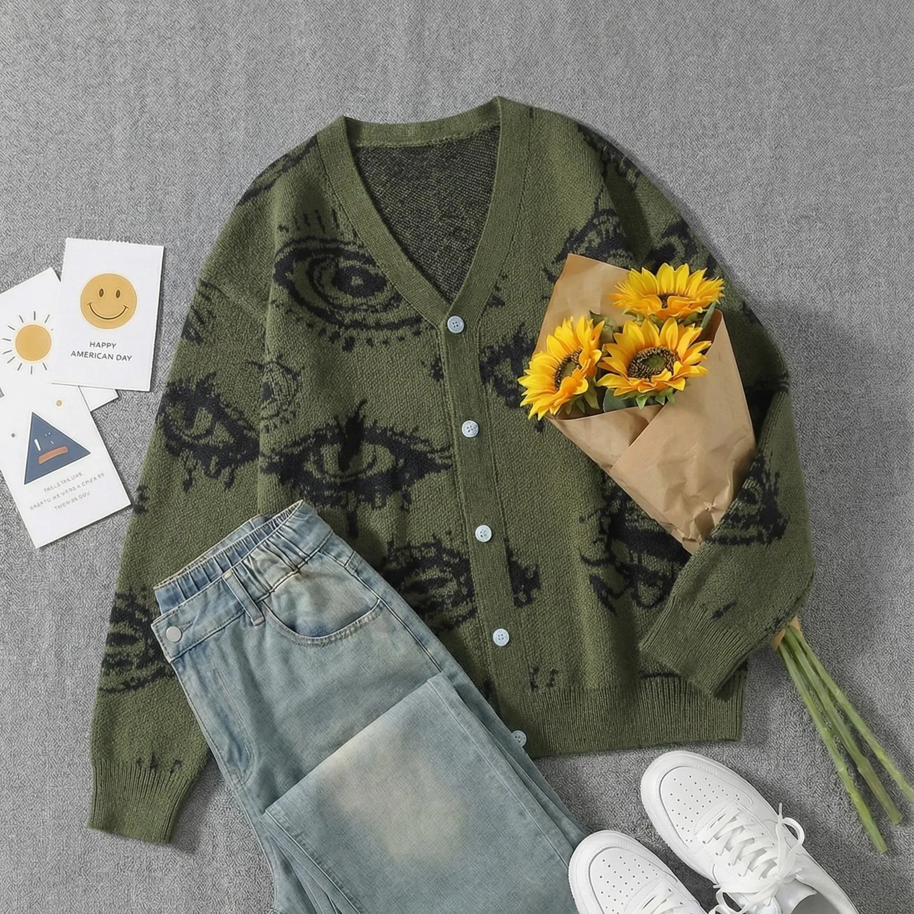 jacquard cardigan zara - TikTok Shop