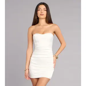 Simply Sunning Satin Mini Dress
