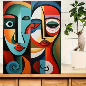 Picasso Colorful Abstract Woman DIY 1pc 45x60cm Diamond Painting Beautiful Woman Home Decor Cross Stitch Kits Diamond Mosaic Embroidery Art
