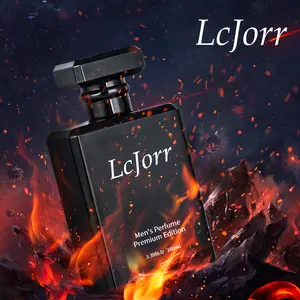 LCJORR Men's perfume, luxurious atmosphere 3.38oz,100ML, black gift box, suitable for personal use. Unique fragrance, lasting fragrance, Valentine's Day, birthday, gifts, dating first choice!