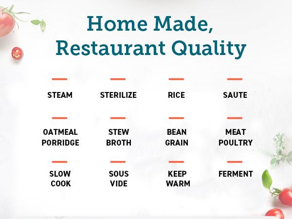 COSORI 6-Qt Electric Pressure Cooker, 9-in-1 Multi-Cooker, Rice, Sous Vide, Sterilizer 1100W, Stainless Steel, Aluminium Inner Pot, with Recipes COSORI 6-Qt Electric Pressure Cooker, 9-in-1 Multi-Cooker, Rice, Sous Vide, Sterilizer 1100W, Stainless Steel, Aluminium Inner Pot, with Recipes