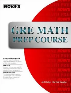 USED-GRE Math Prep Course by Kolby, Jeff (Paperback)