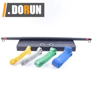 Ultimate Portable Home Gym Kit - Resistance Bands, Bar & Balance Board