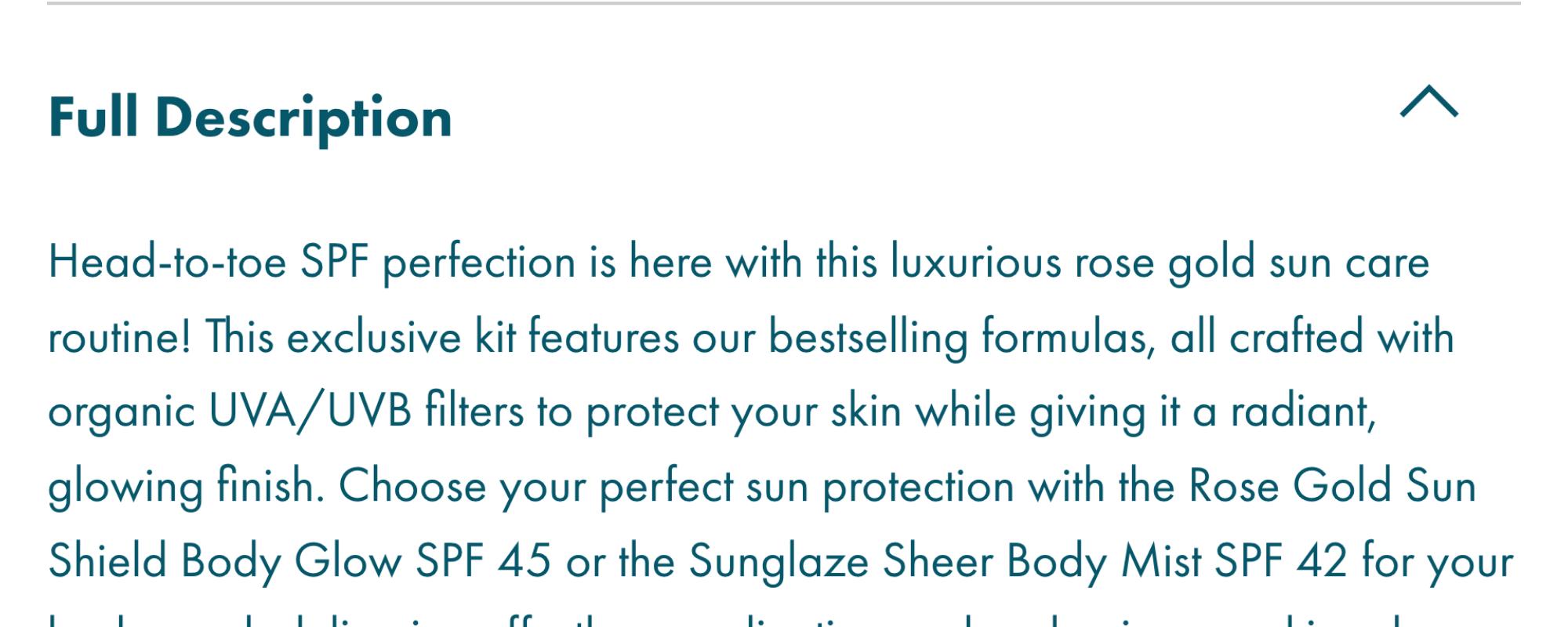 Summer Shield SPF Vault