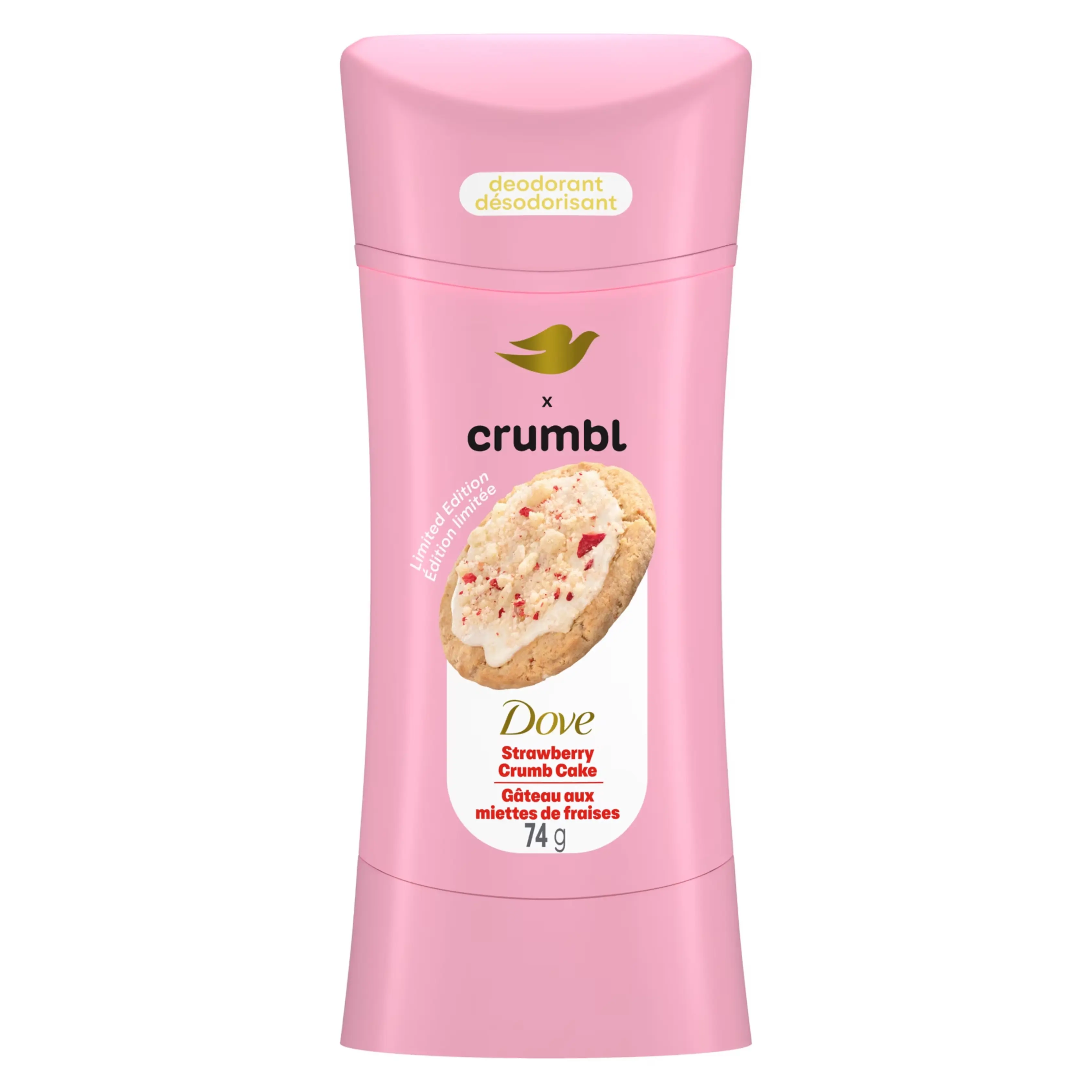Aluminum-Free Deodorant Stick Strawberry Scent 2.6 oz