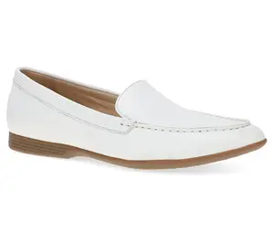 Dansko Lorri White Milled Leather Loafer