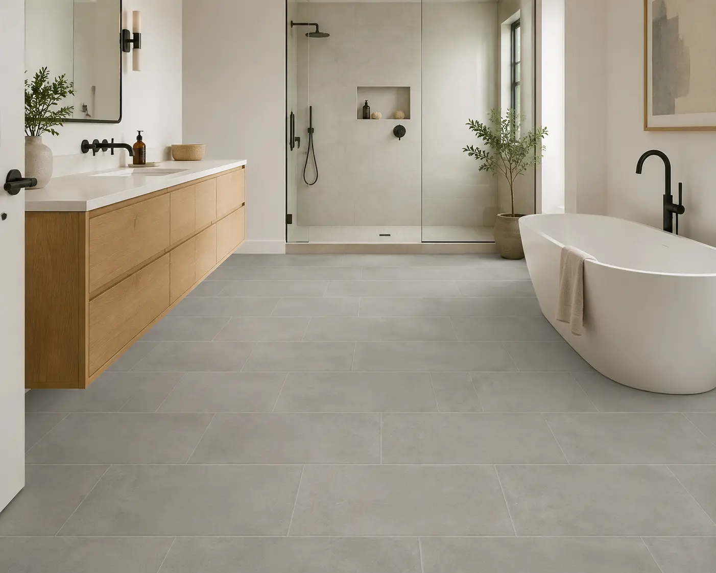 Moroccan Concrete 12×24 StepWise Matte | Spotlight Savings