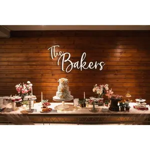 Wood Wedding Name Sign, Custom Wood Last Name Sign, Family Name Sign, Wedding Gift