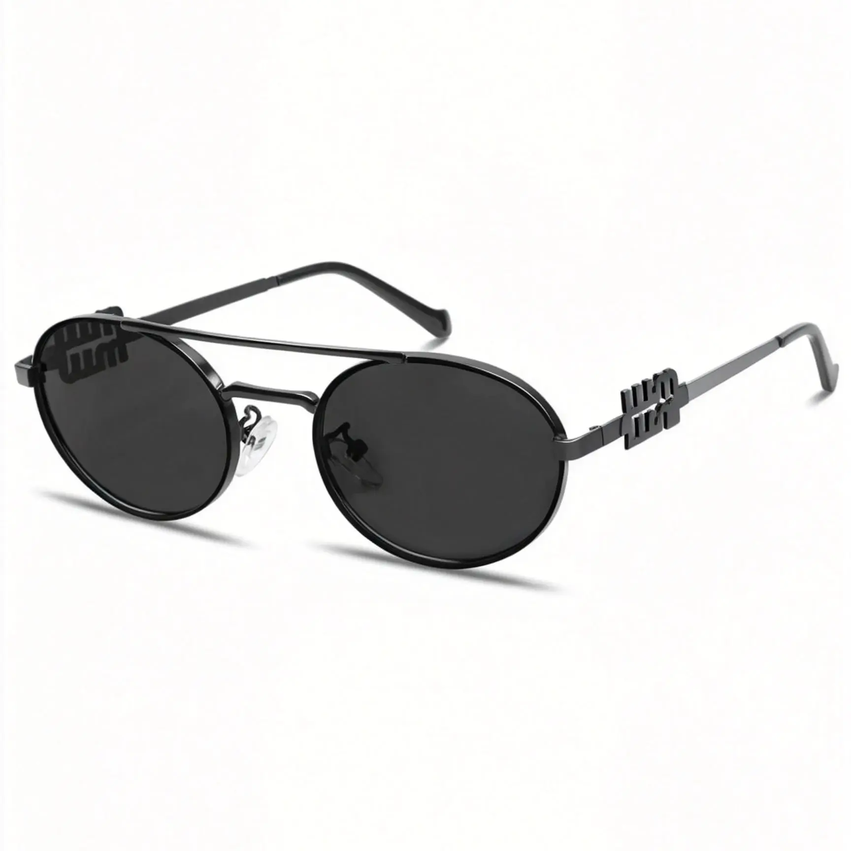 Retro Oval Metal Sunglasses for Women, 2025 Trendy Chic  display picture 1