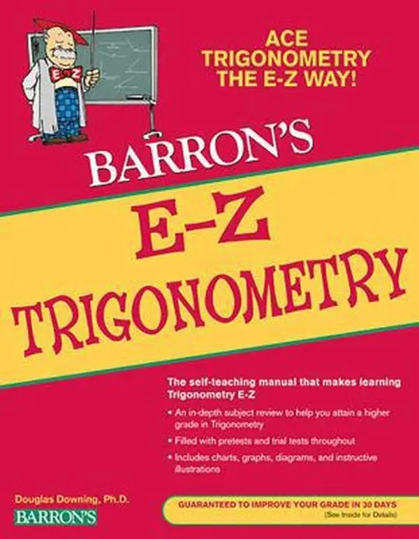USED Book - Barron's E-Z Trigonometry by Downing, Douglas (Paperback) - english