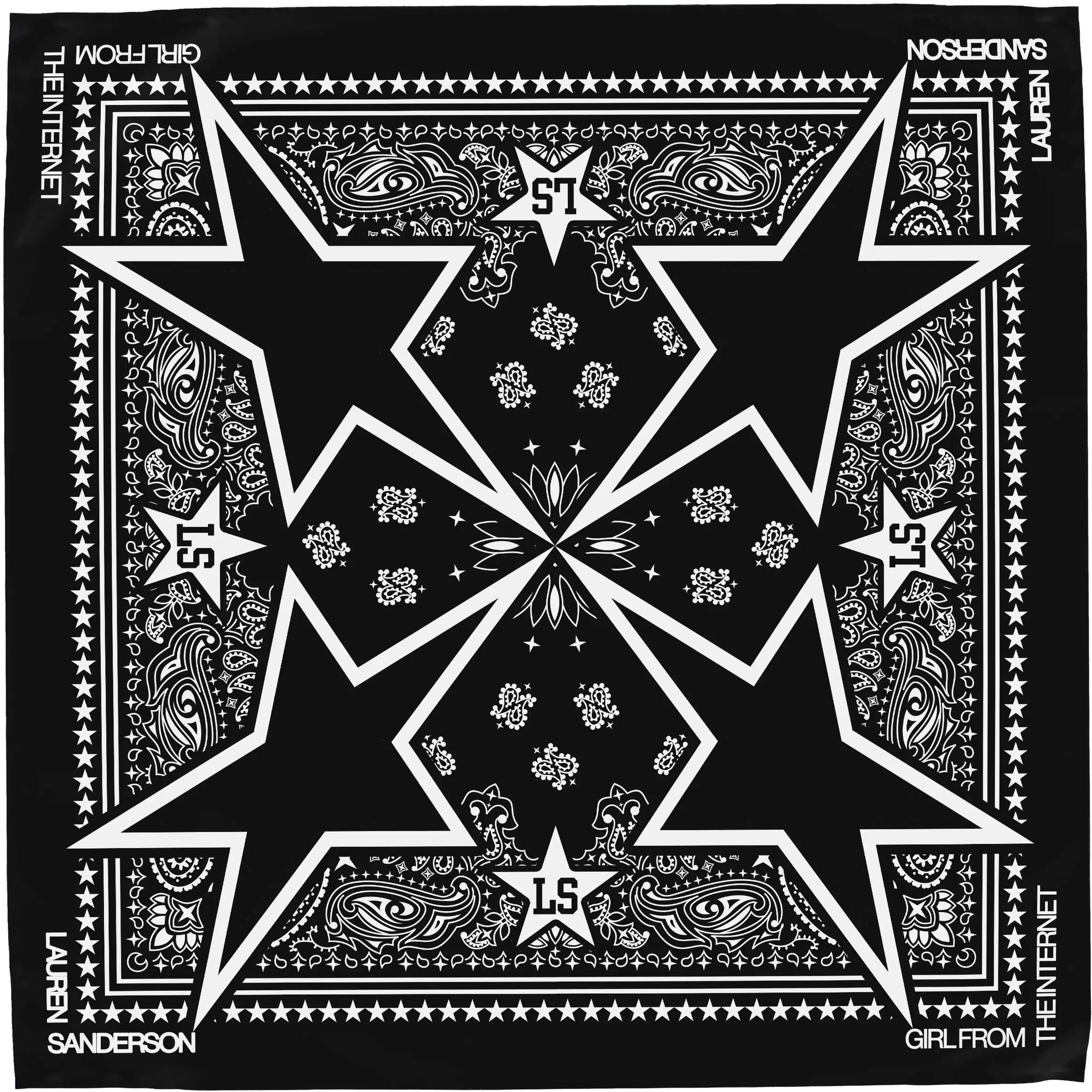 LAUREN SANDERSON STAR BANDANA