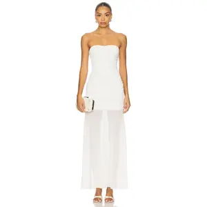 Amanda Uprichard x REVOLVE Leo Dress in Ivory