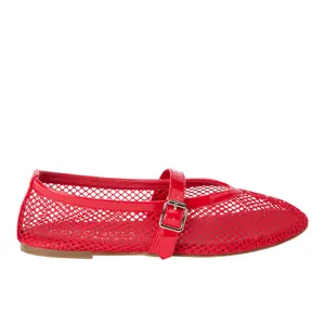 COCONUTS by Matisse Womens Nolita Mary Jane Ballet Flats Casual - Red