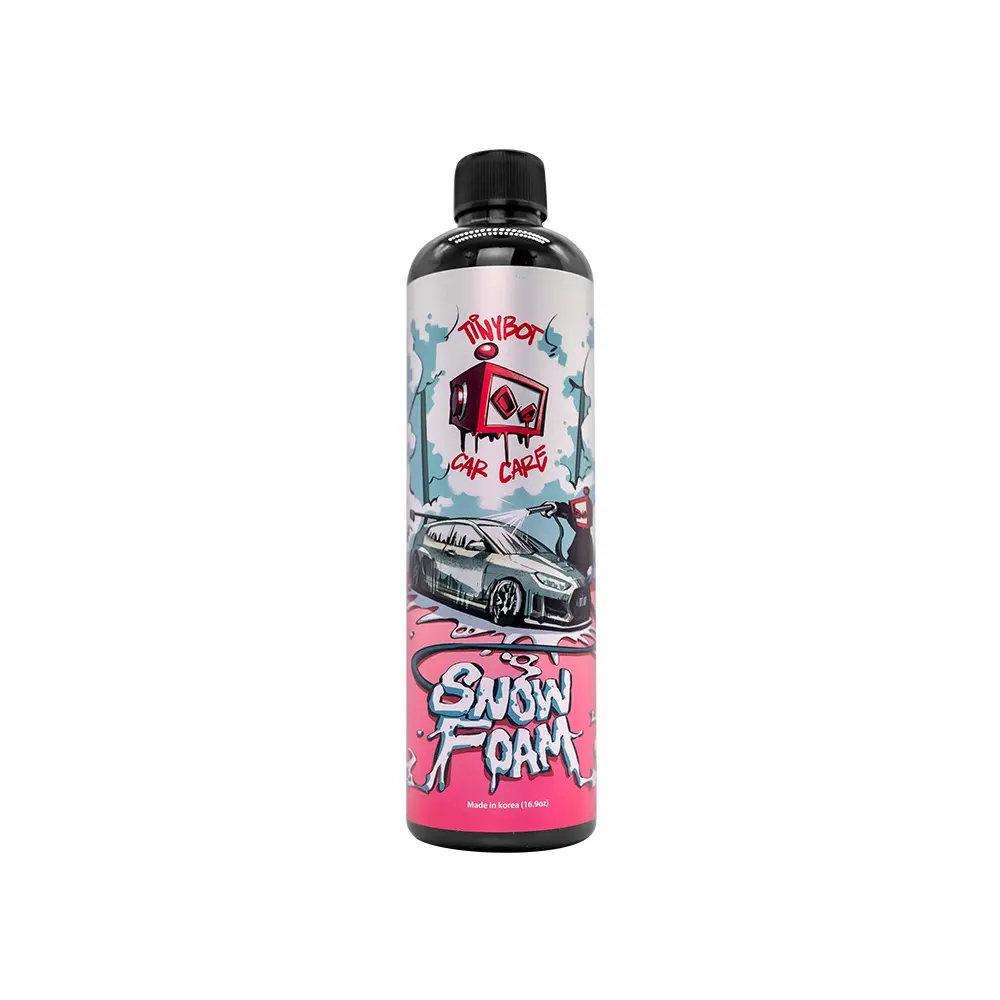 Tinybot Snow Foam Car Wash Soap 16.9 oz - 100% pH Neutral Formula Safe for Paint Vinyl PPF Polished Metals Plastic Trims Glass Foam Cannon Bucket Wash
