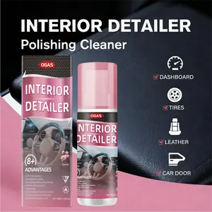 100ml Multi-Purpose Car Interior Polishing Cleaner - Gentle Neutral Formula for Car Seats, Dashboards, Steering Wheels & PU Fabrics - All-Season Renovation & Surface Care for Home and Vehicle, Car Seat Cleaner, Car Wash Foam Soap, car detailing product