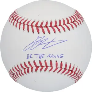 Grayson Rodriguez Baltimore Orioles Autographed Baseball with "Be The Noise" Inscription - Fanatics Authentic Certified