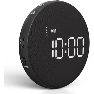 Clock for Heavy Sleepers - Vibrating  Clock for Deaf, 110dB Extra Loud  Clock with Bed Shaker, 3 Wake Modes, Auto Dimming, Rechargeable Portable  Clock for Bedroom Travel