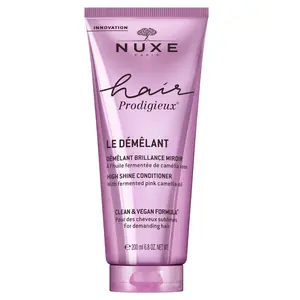 NUXE Hair Prodigieux High Shine Conditioner. Nourishing Detangler to Intensify Hair Shine & Smoothness. For Soft, Shiny Hair. Silicon Free, 6.8 oz