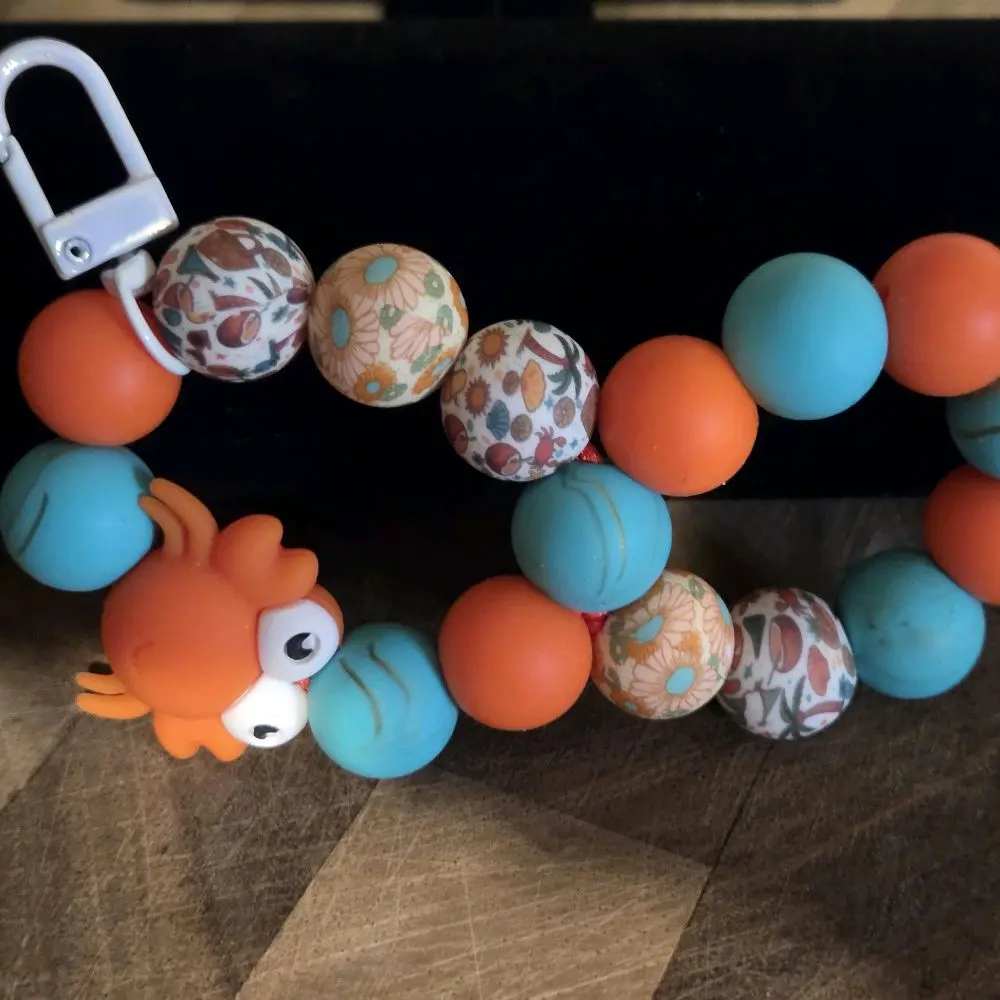 Crab Infinity Keychain