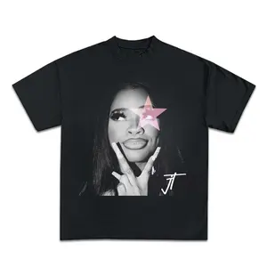 Jt Signature Pink 1 Hard Light Star Graphic Tee T-Shirt, Gift For Women and Man Unisex T-Shirt Comfortable Top