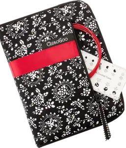 ChiaoGoo - 5" TWIST Interchangeable Needle Set Red Lace Complete US 2-15 (2.75mm-10.00mm)