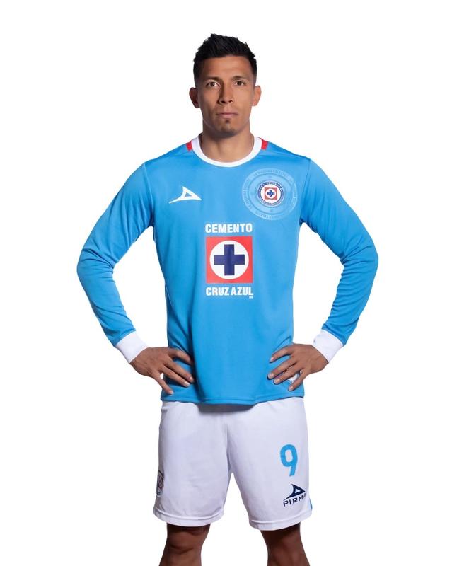 Cruz Azul Away Goalkeeper Kit Fan Edition Adult Long-Sleeve Breathable Quick-Dry Soccer Jersey LIGA MX 2024-25