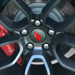 Hash Center Cap Overlay Wheel Vinyl Decal Stickers Fits Dodge Charger Challenger Durango 2017-2022