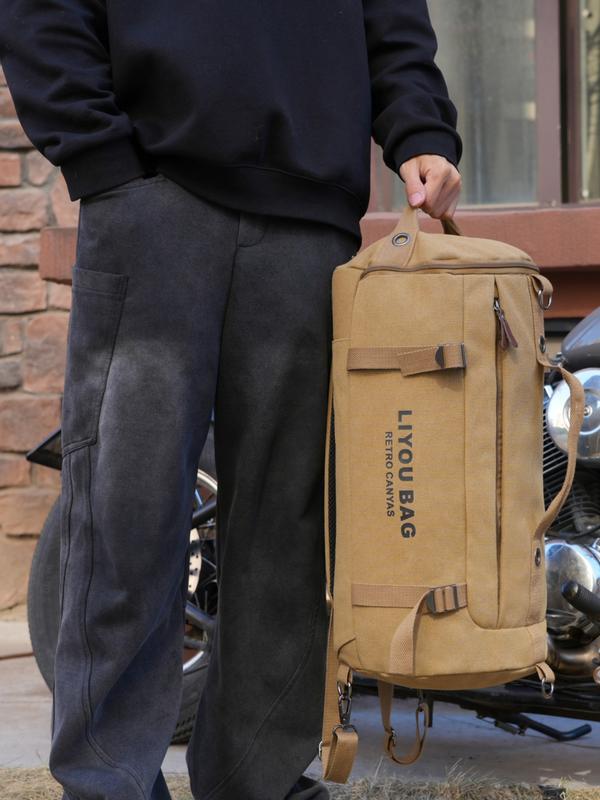 Unisex Casual Large Capacity Sports Travel Backpack, Trendy Retro Backpack, Fashionable Backpack for Daily Use & Outdoor Adventure, Durable Outdoor Rucksack Unisex Casual Large Capacity Sports Travel Backpack, Trendy Retro Backpack, Fashionable Backpack for Daily Use & Outdoor Adventure, Durable Outdoor Rucksack