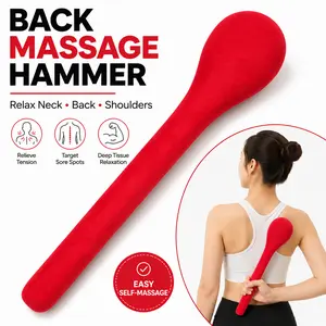 Flexible Back Massager, Self-Massage Tool for Shoulders, Neck, Upper Back, Lower Back and Full Body Relaxation, Lightweight Portable Muscle Relief Back Tapping Stick, Great Gift for Parents and Teachers memorial