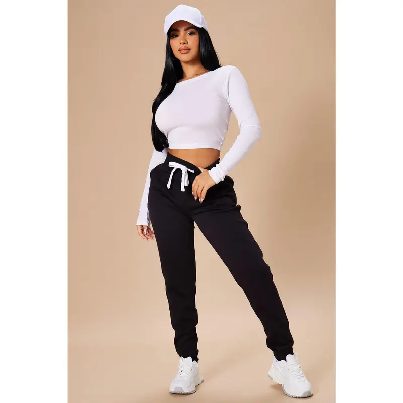 Relaxed Vibe Joggers - Black