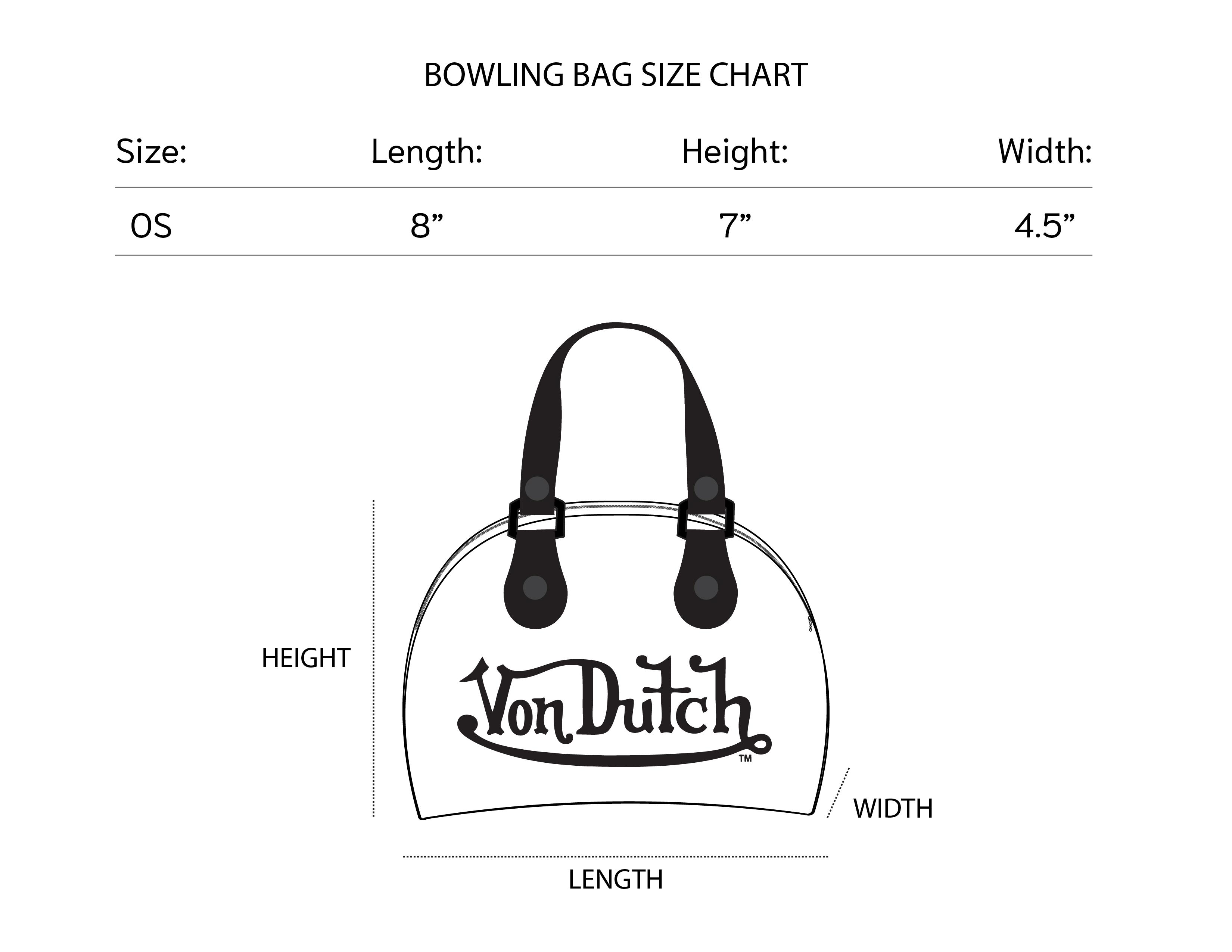 Von Dutch 'Core Collection' Bowling Bag- All Styles