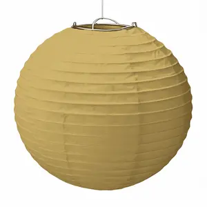 Elegant Gold Paper Lantern