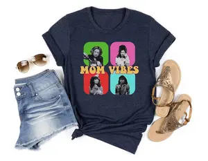 90’s Mom Vibes Vintage Funny Mom Shirt, Retro Funny Mom Shirt, Mom Life Shirt, Trendy Funny Graphic Tee, Mother's Day Gift, Cool Mom Gifts