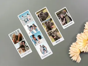 Personalized Photo Strip Magnet, Acrylic Fridge Magnet, Couples Gift