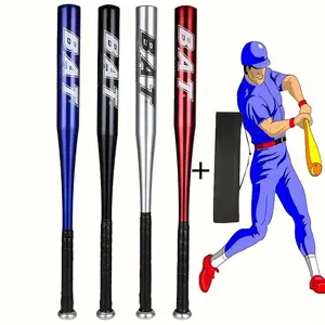 1PCS 20 inch Aluminum Alloy Baseball Bat, Training Equipment, Durable & Lightweight Design, Ideal for Training & Outdoor Use, Available in Multiple Colors