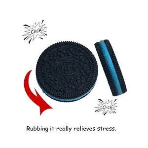 OREO Cute Cookie-Shaped Rotating Ornament | Stress Relief Spinning Desk Toy, Office Fidget Gadget, EDC & Perfect Gift for Friends