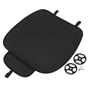 Car Front Seat Cushion Breathable PU Leather Universal Car Interior Seat Protector Mat Pad Fit Most Car Truck SUV & Van