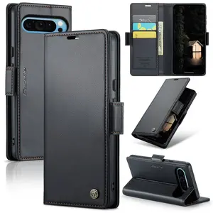 CaseMe for Pixel 9 Pro XL Pixel 8/9/9 Pro Pixel 9A/8A/7A Case With Card Holder, Wallet Case For Women Men With RFID Blocking, Durable Kickstand Magnetic Clasp Shockproof Phone Case