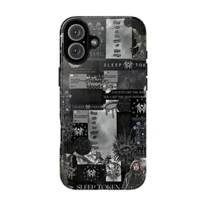 Sleep Token Phone Case Rising Above Metal Elitism, Even in Arcadia Explores Fame & Identity, Themed Phone Case Premium Matte Texture, Protection, Shockproof, Anti-Drop, Anti-Fingerprint For IPhone 17-12, Pro Max, Pro Plus, and Samsung S25-22
